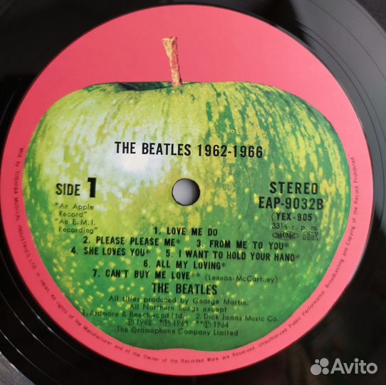 2LP - The Beatles - 1962-1966 2LP