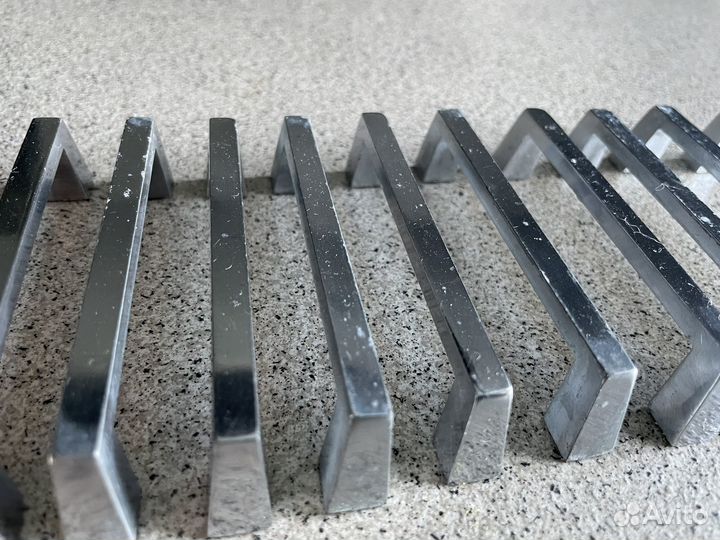 Мебельные ручки скобы металлические СССР 10 шт