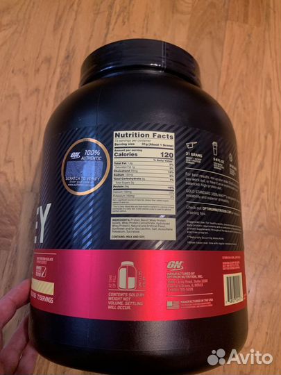 Протеин gold standart 100 whey