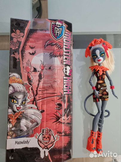 Кукла Монстер Хай мяулодия