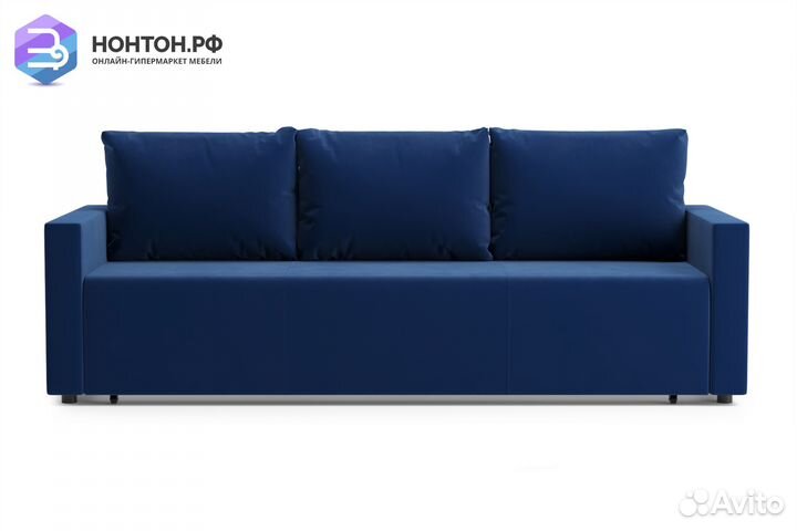 Диван еврокнижка Виена синий