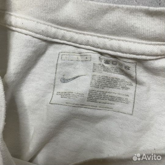 Винтажная Y2k футболка Nike оригинал р. L