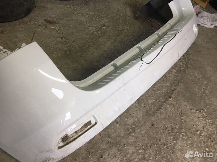 Бампер задний на largus