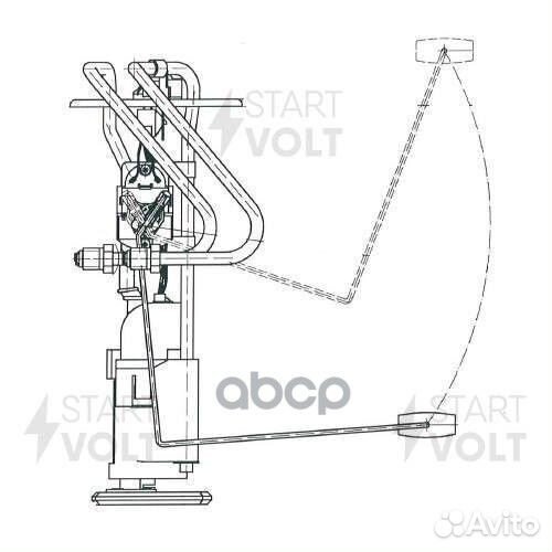Бензонасос электрический стартвольт ваз 21044 1