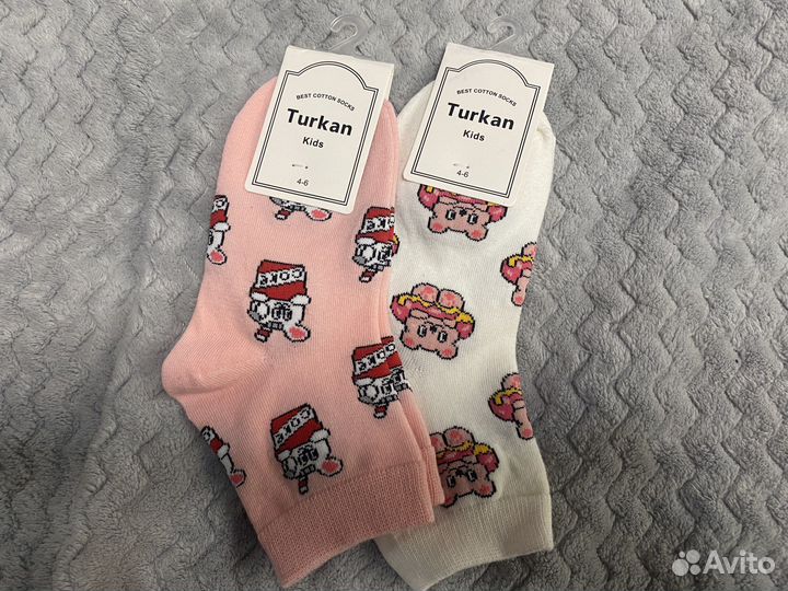 Носки на девочку 4-6 лет