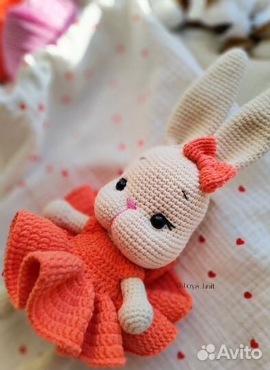 Зайка ручной работы