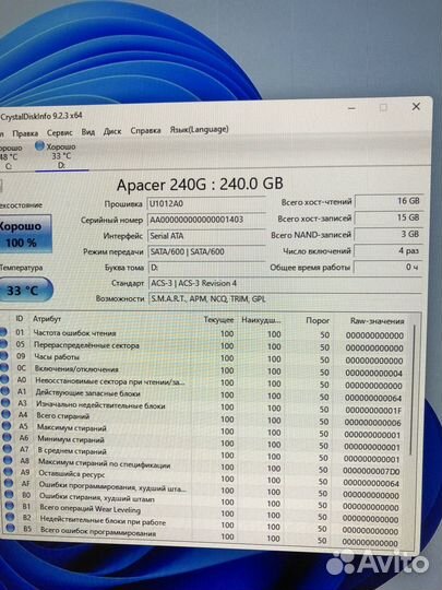 Ssd диски 240 256gb SATA
