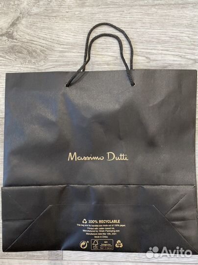 Брендовые пакеты massimo dutti новые