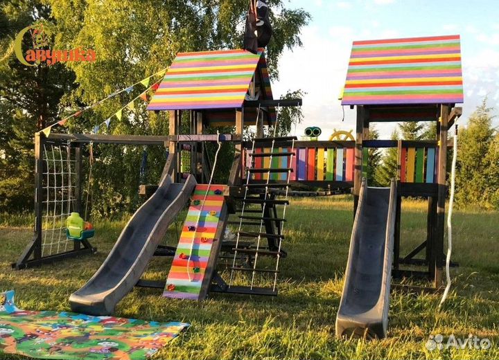 Игровой комплекс Савушка 1 (Black Edition)