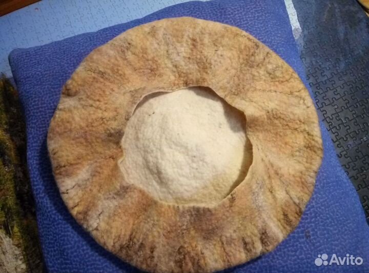 Берет валяный