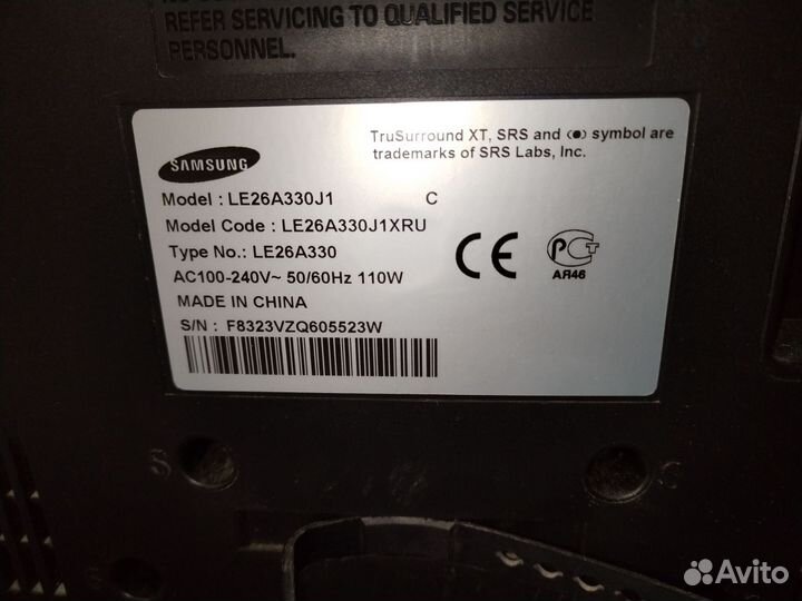 Тв Samsung le26a330j1