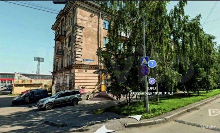 Комната 17 м² в 3-к., 1/4 эт.