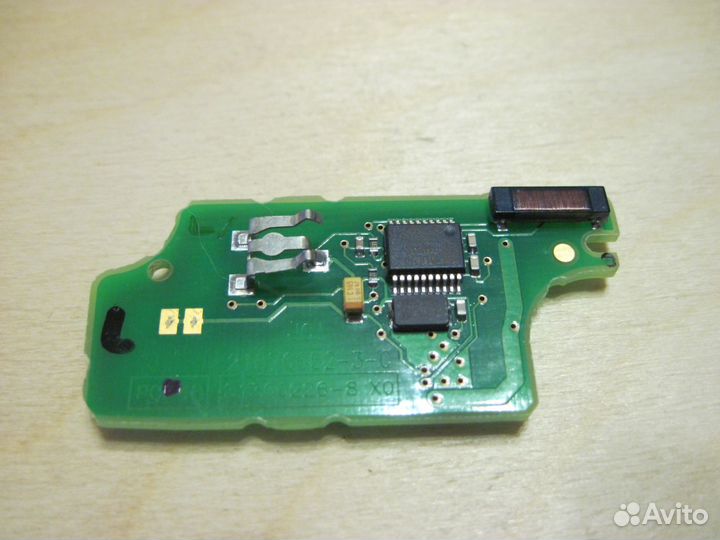 Peugeot плата оригинального ключа 2 кнопки E3330E