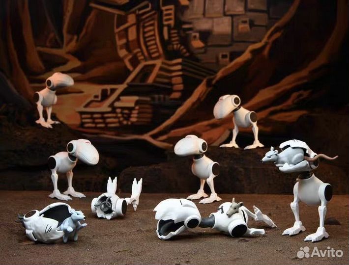 Фигурки Neca Mousers / Маузеры черепашки ниндзя