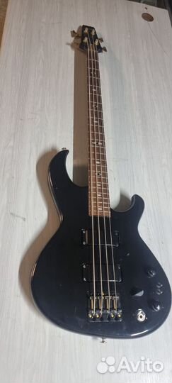 Aria Pro II SB Black n Gold II японская бас гитара