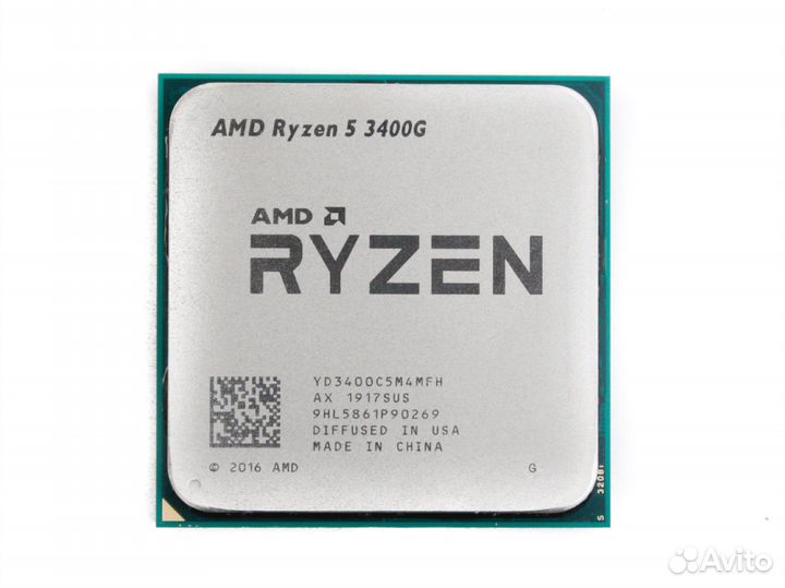Процессор AMD ryzen 5 3400g