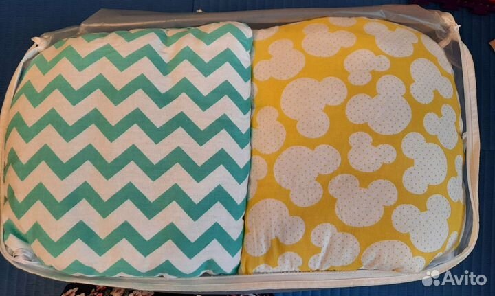 Бортики в детскую кроватку