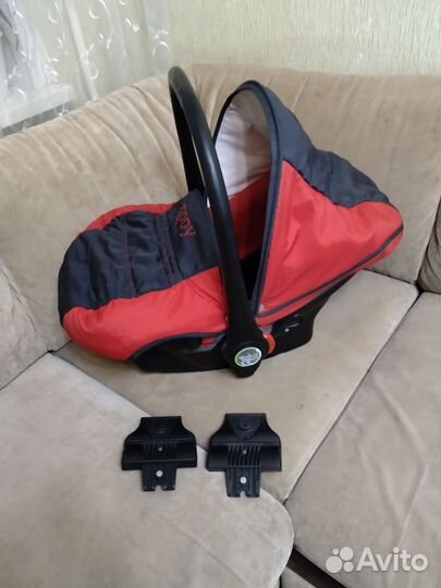 Автолюлька Tutis Zippy с адаптерами