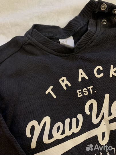 Свитшот hm и джинсы модис