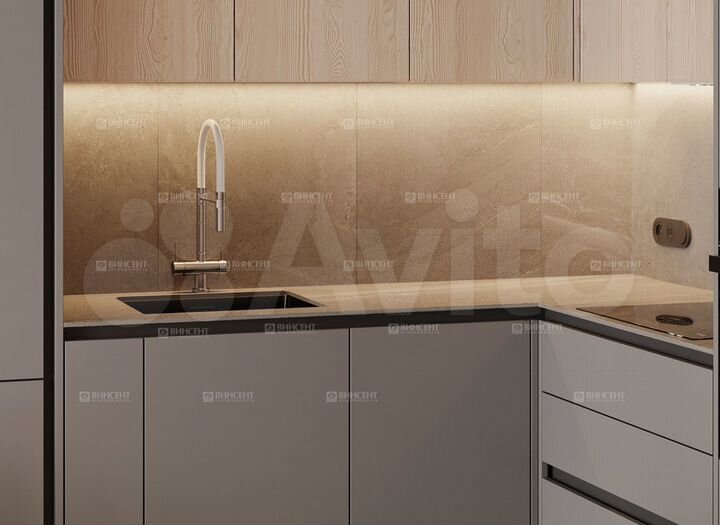 1-к. квартира, 35,1 м², 6/17 эт.