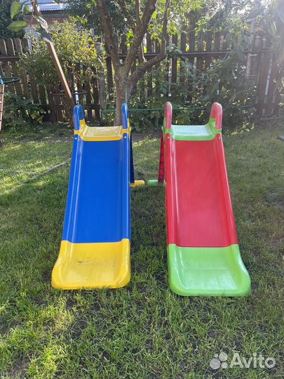 Горка детская пластиковая