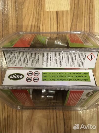 Slime ремкомплект для бескамерных колес мотоциклов