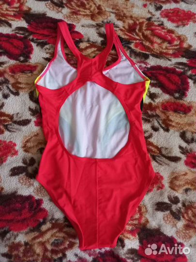 Купальник, топ, велосипедки, футболка