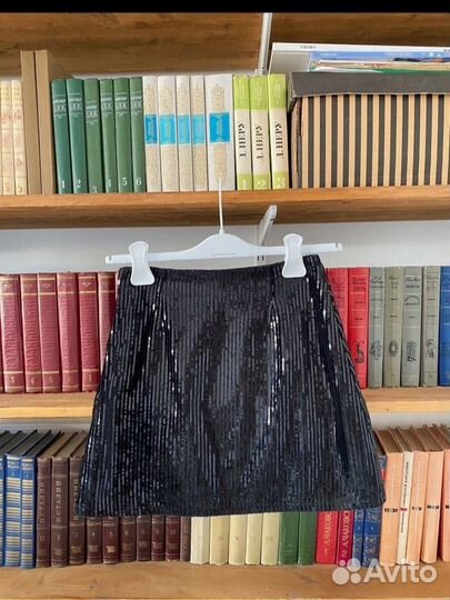 Юбка look online с паетками