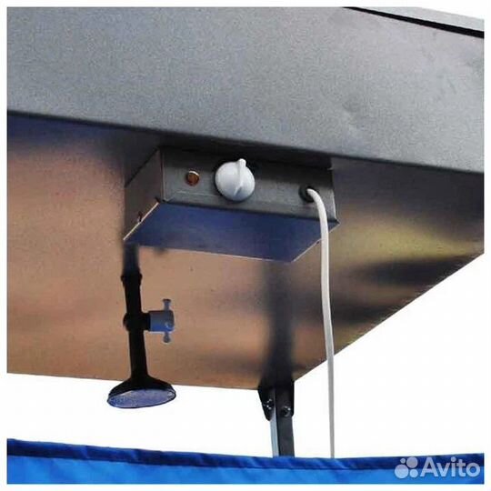 Душ дачный с подогревом объем бака 128 л