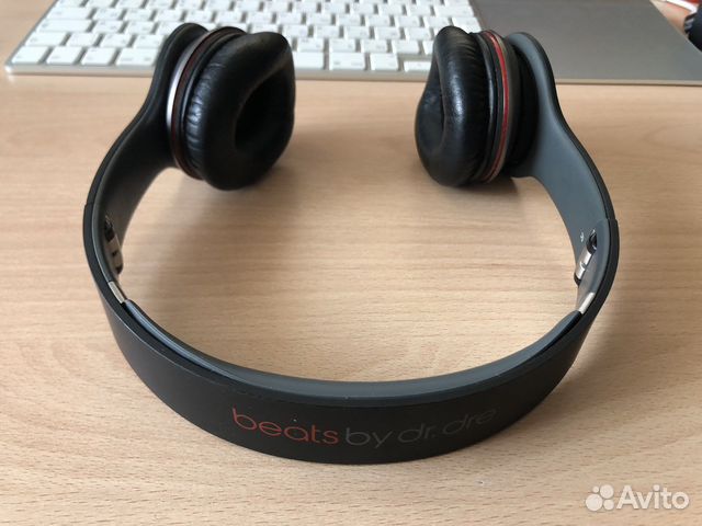 Наушники проводные Beats solo Black с чехлом