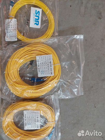 Кабель патч корд оптический соединительный