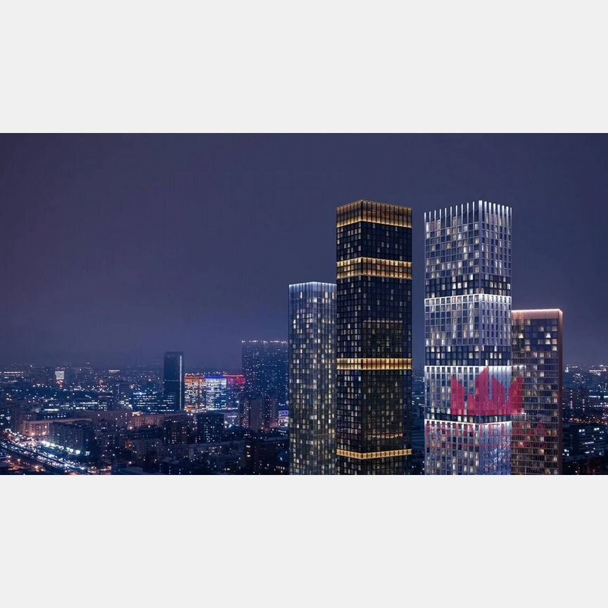 Своб. планировка, 150 м², 54/54 эт.