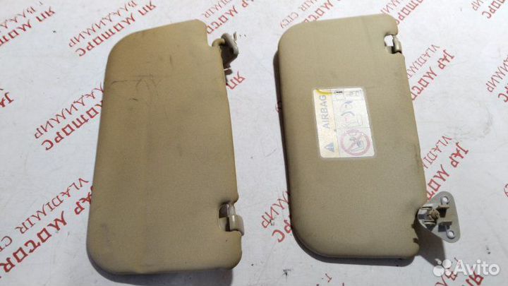 Козырек солнцезащитный Mitsubishi Lancer 10 седан