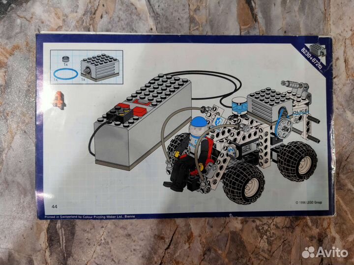 Инструкция к набору Lego Technic 8230