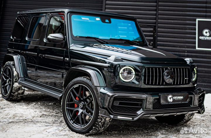 Mercedes G w463 Карбоновая Накладка на капот 2018+