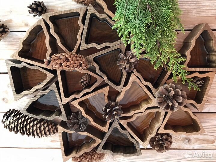 Форма для свечей из дерева