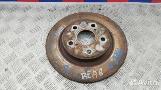 Диск тормозной задний toyota avensis T27 (BEA06LR02)