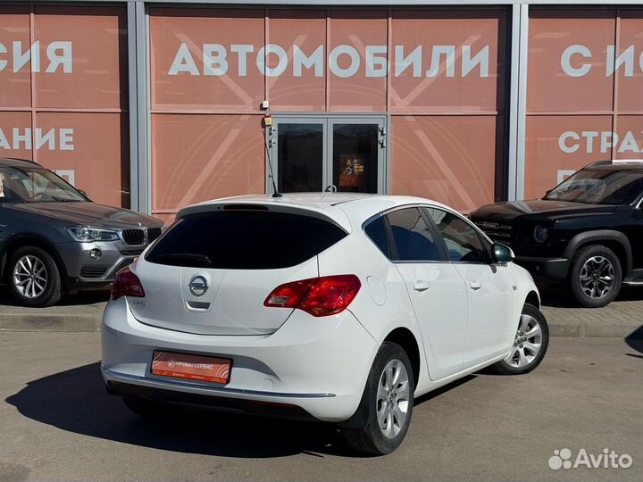 Opel Astra 1.6 AT, 2014, 153 900 км