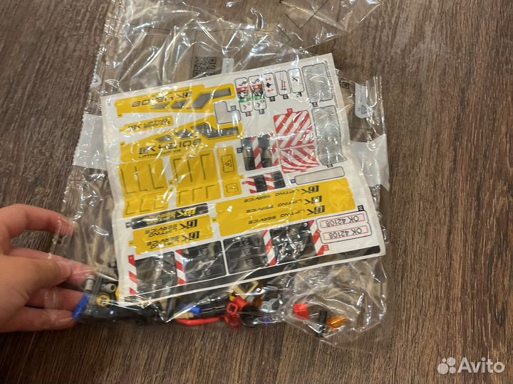 Lego Technic 42108 кран соброный
