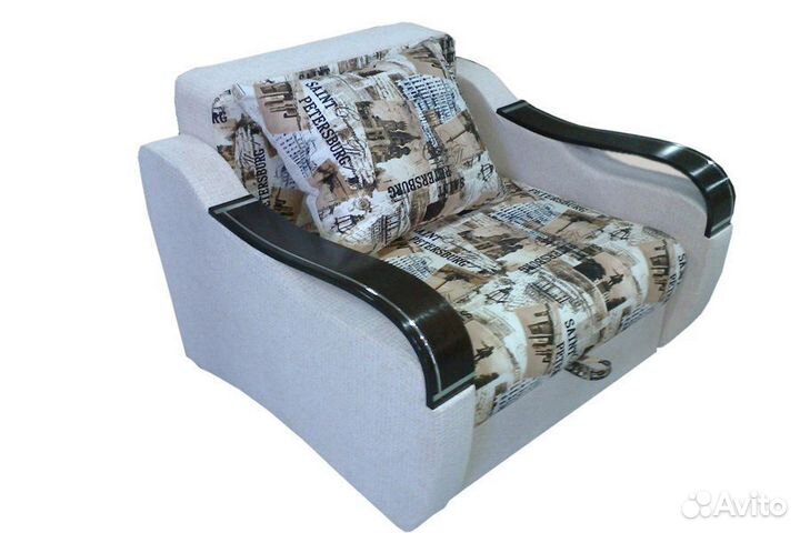 Кресло Бали 2 с декором пб