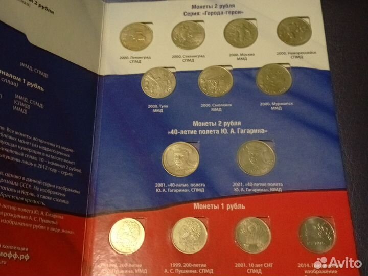 Серия монет города герои, Пушкин, снг