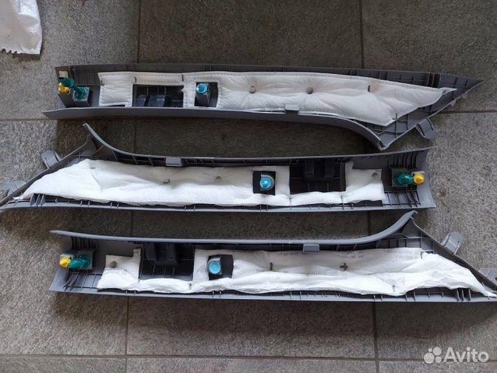 Накладка стойки лобового стекла Hyundai Solaris