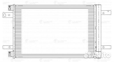 Радиатор кондиционера Пежо Эксперт 16