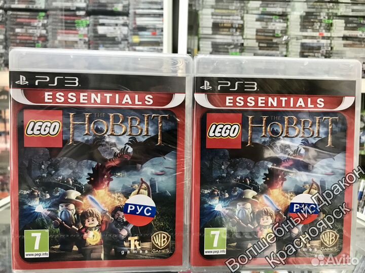 Lego Hobbit игра для PS 3 Новый