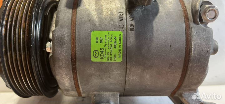 Компрессор кондиционера Mazda 6 GJ рест. 2016