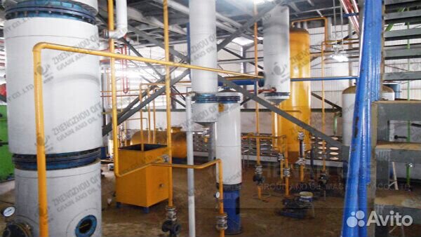 Линия производства масла подсолнечного