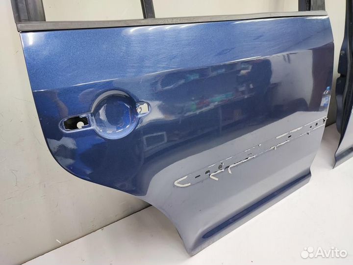 Дверь задняя правая VW touran 2010-2016