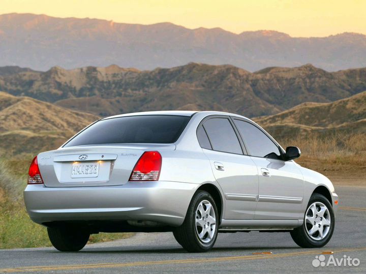 Бампер задний Hyundai Elantra-XD, с 2004 г