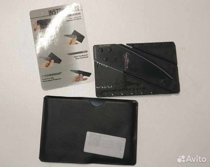 Карта-мультитул, нож