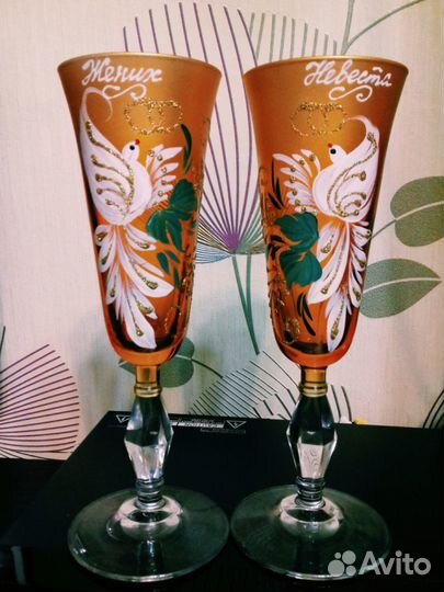 Бокалы свадебные